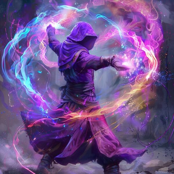 Magical Warrior Energy: ENORMOUS power, both physically and spiritually. It never lets you give up, continuously pushing you forward on your path or toward your self-set goals!