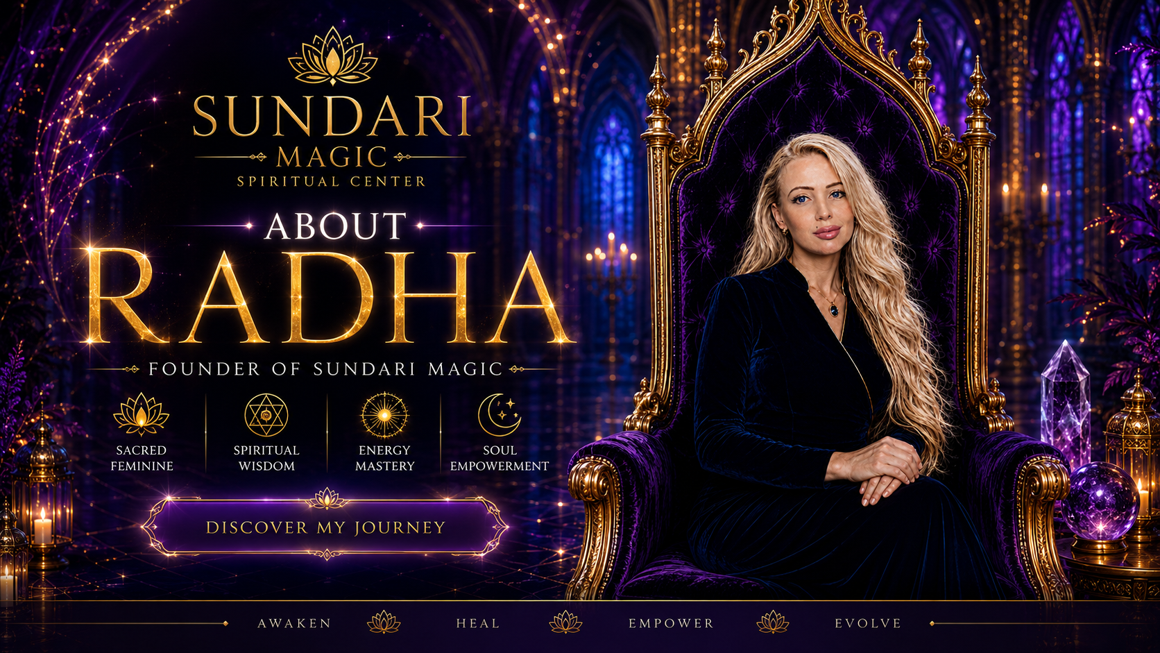 About Radha — Sundari Magic