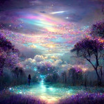 Magical Fairy Lights: Magic that fills your life with the enchantment of wonders, bliss, harmony, love, abundant prosperity, and deep peace, Feel how the magical lights illuminate everything...
