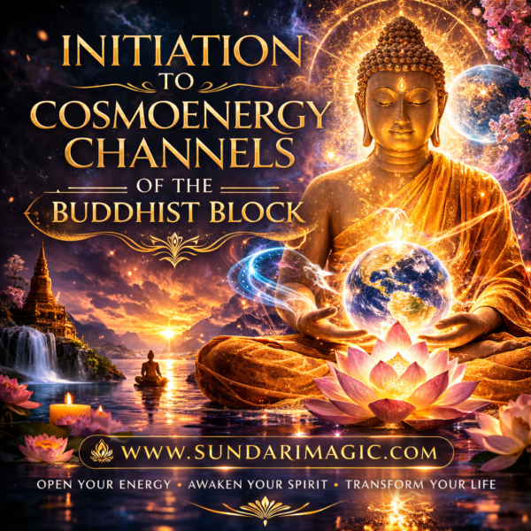 Initiation to Cosmoenergy Channels of the Buddhist Block: Healing Frequencies for Complete Health and Wellness