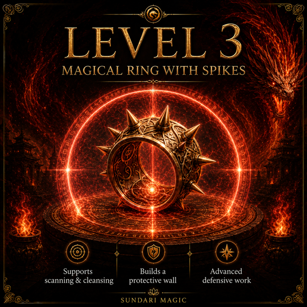 NIGIRU COMBAT PROTECTIVE MAGIC: A Three-Level Dragon Fire Protection & Defense Attunement System - Image 6