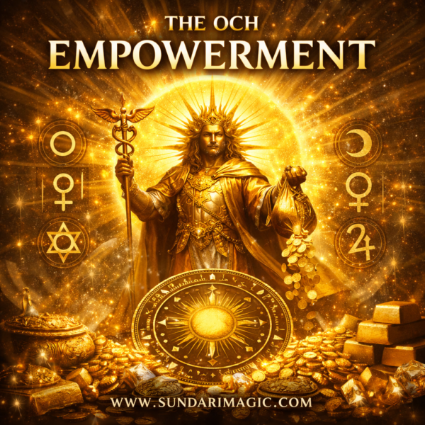 The Och Empowerment: Unleash the power of Och, the Olympic Spirit of the Sun, and align yourself with solar authority, charisma, wealth, and creative vitality!